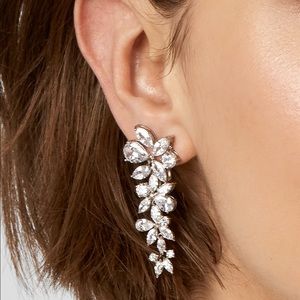 Bridal Baublebar Bud Cubic Zirconia Earrings